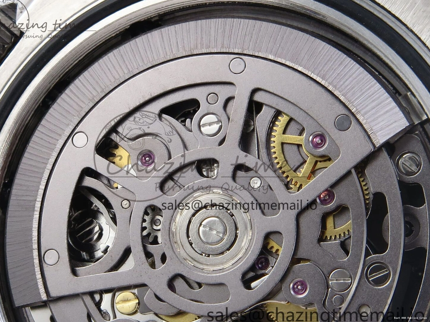 AAA Replica Watches Daytona Edition Bracelet Dial SS Carbon Best on Durable SS Skeleton Bezel DD 369 Artisans GETF 1229